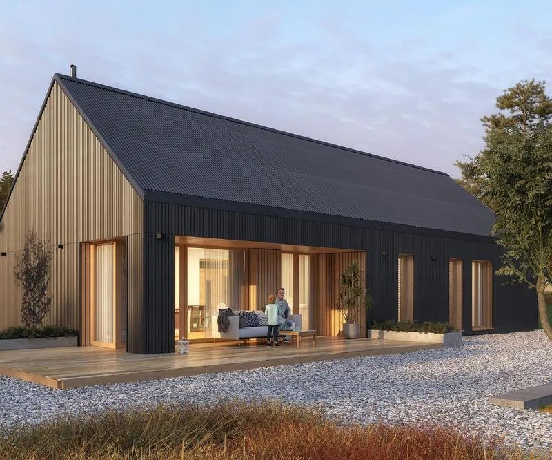 Tanie w budowie domy stodoły – idealne rozwiązanie na każdą kieszeń