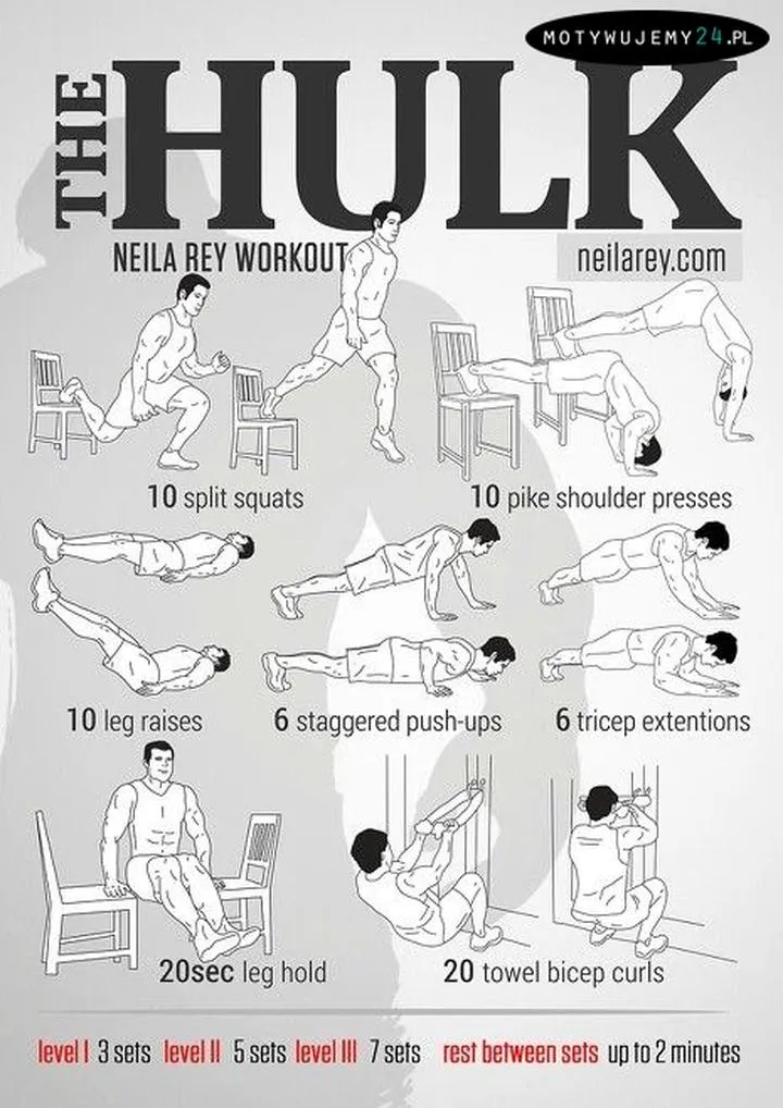 Budowanie mięśni w domu