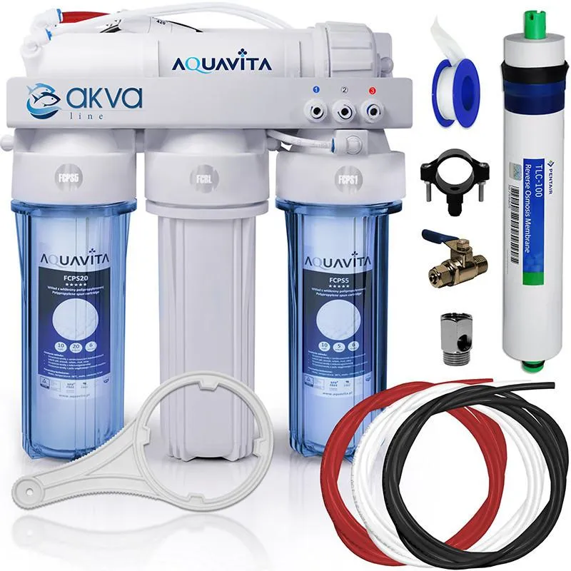 Instalacja systemu odwróconej osmozy