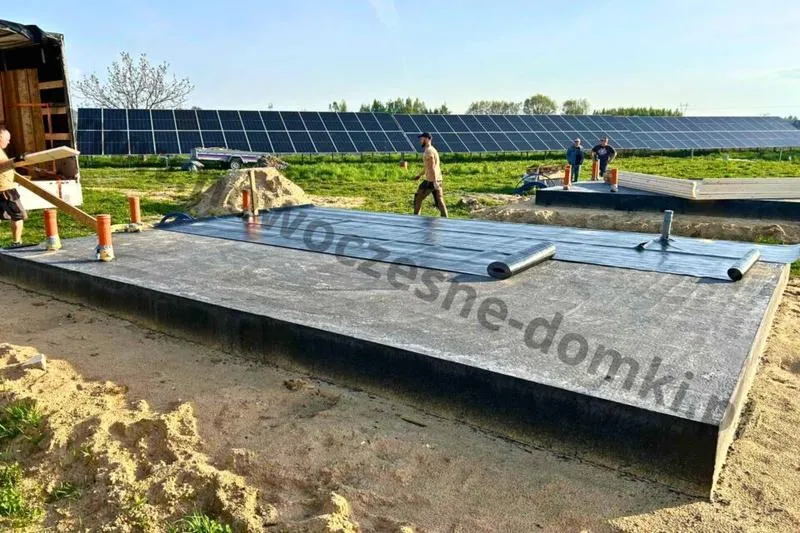 Lekki fundament pod domek letniskowy