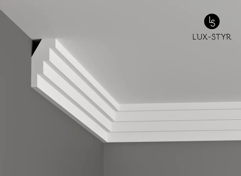 Montaż listew przysufitowych krok po kroku