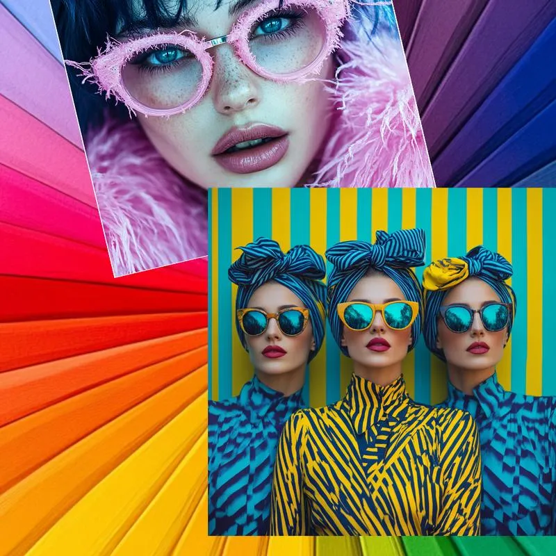 Neonowe akcenty w stylizacjach