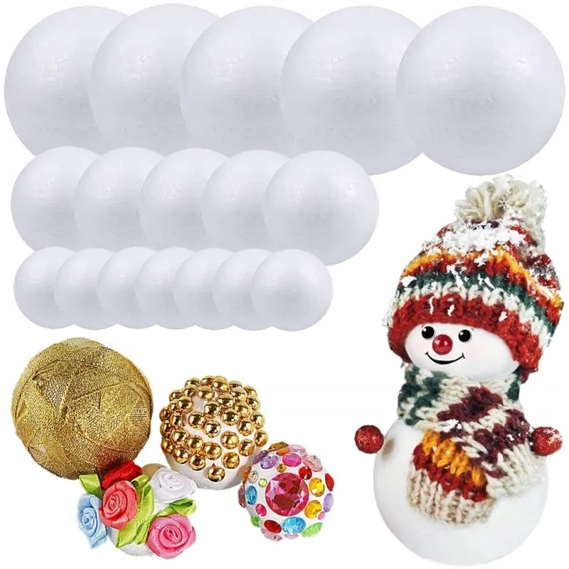 Ozdabianie bombek ze styropianu wstążką