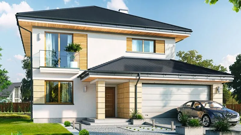 Piętrowy dom na zgłoszenie